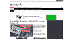 Desktop Screenshot of diario247.net